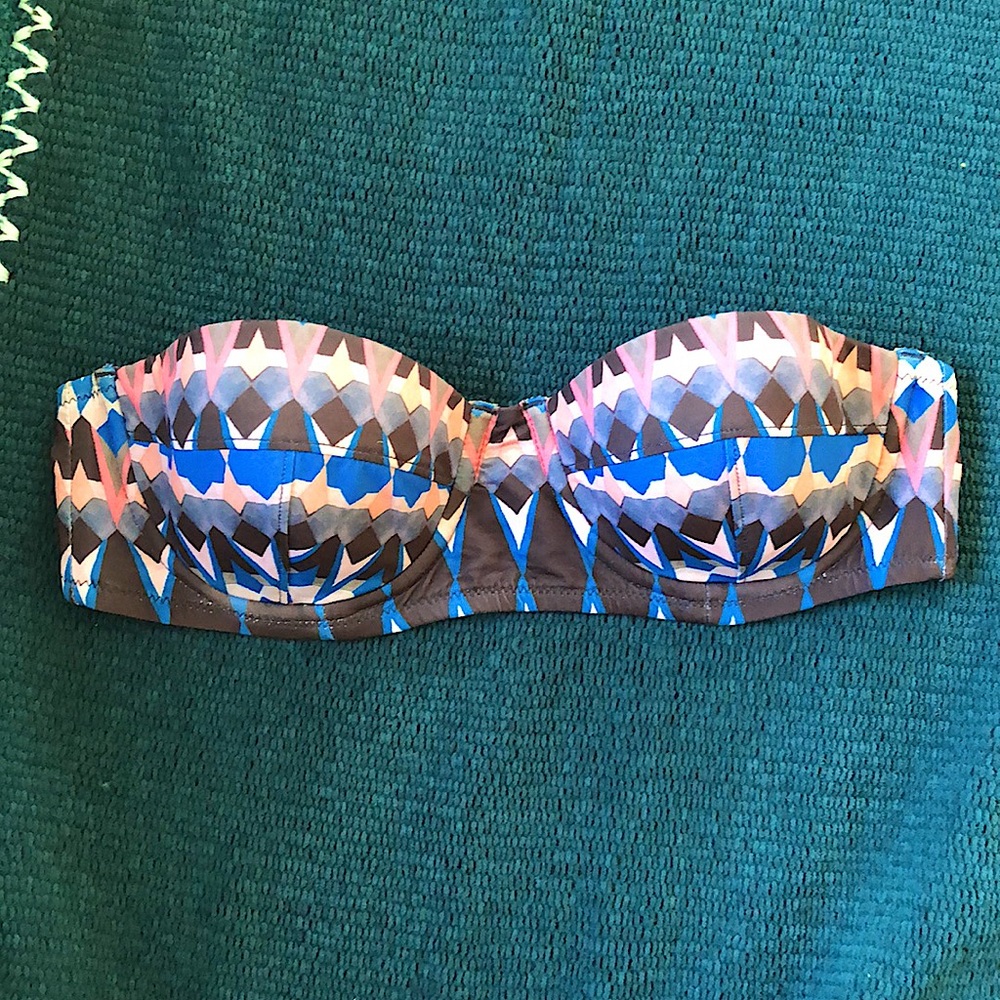 J Crew Strapless Bikini Top
